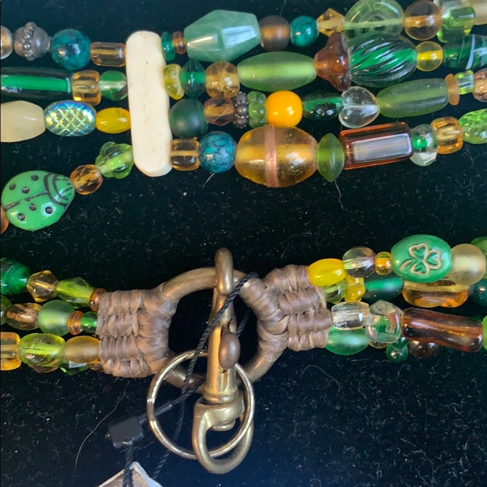 NWT 💕genuine precious gemstone dog collar